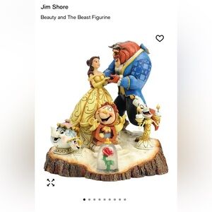 Jim Shore Beauty and The Beast Figurine